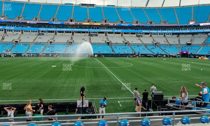 Bank of America Stadium - Section 112 Seat View