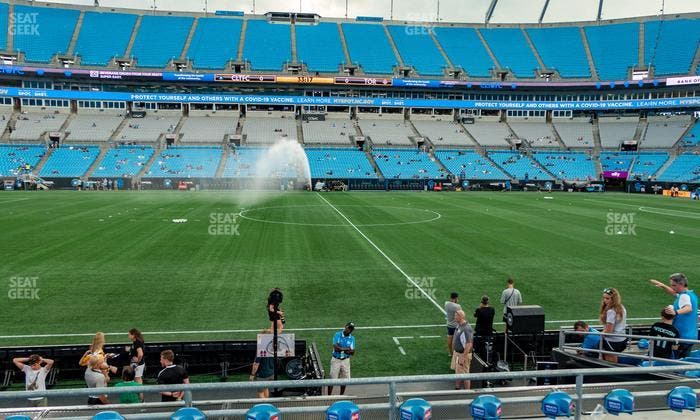 Bank of America Stadium - Section 112 Seat View