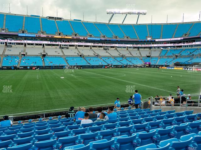 Bank of America Stadium - Section 113 Seat View