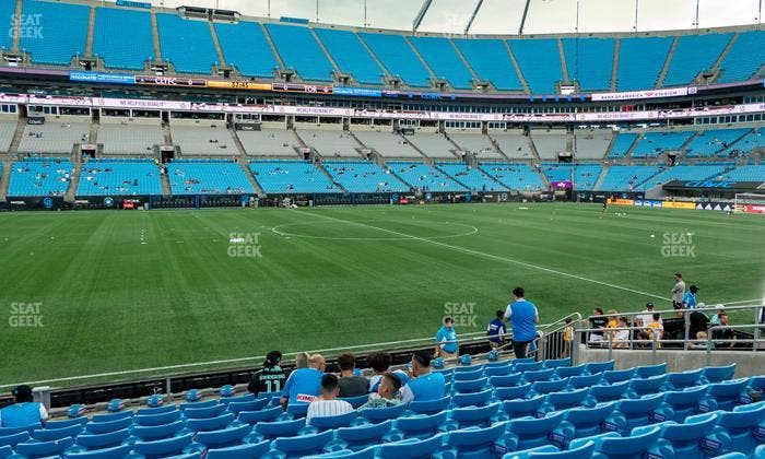 Bank of America Stadium - Section 113 Seat View