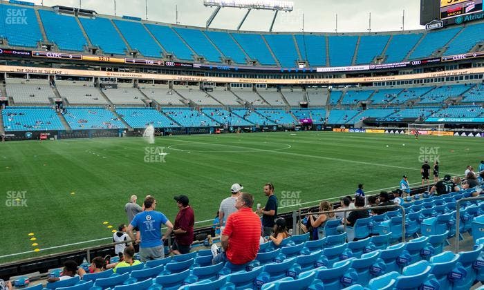 Bank of America Stadium - Section 114 Seat View