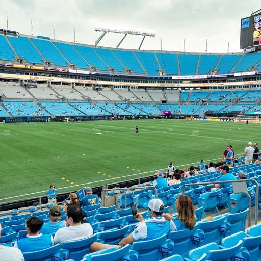 Bank of America Stadium - Section 115 Seat View