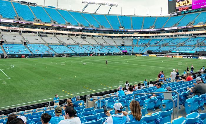 Bank of America Stadium - Section 115 Seat View