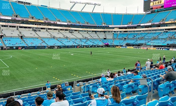 Bank of America Stadium - Section 115 Seat View