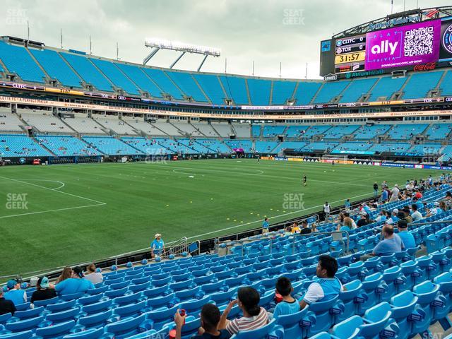 Bank of America Stadium - Section 116 Seat View