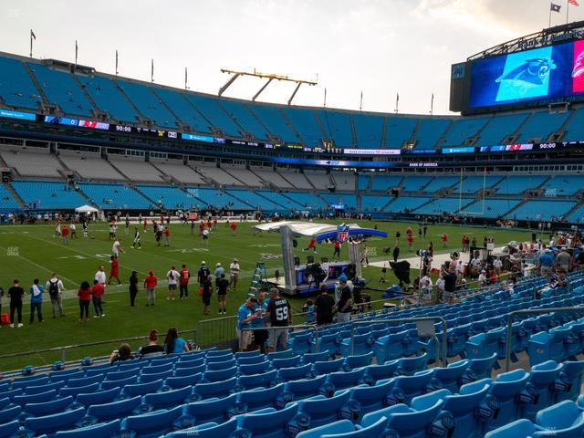 Bank of America Stadium - Section 116 Seat View Bank of America Stadium - Section 116 Seat View