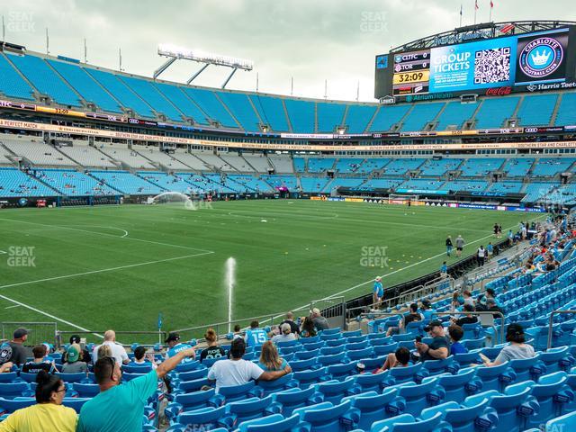 Bank of America Stadium - Section 118 Seat View