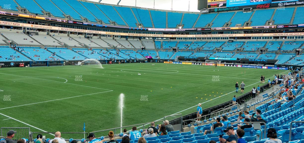 Bank of America Stadium - Section 118 Seat View