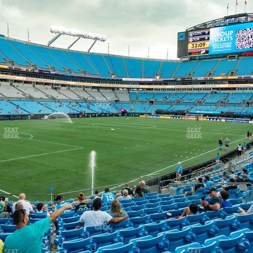 Bank of America Stadium - Section 118 Seat View