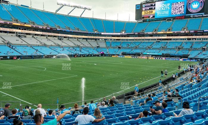 Bank of America Stadium - Section 118 Seat View