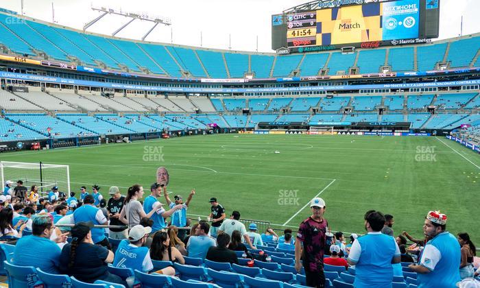 Bank of America Stadium - Section 119 Seat View