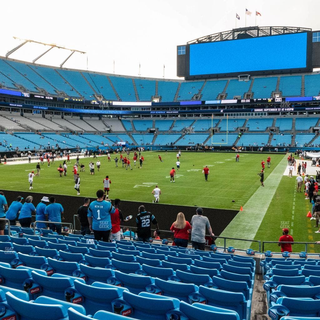 Bank of America Stadium - Section 119 Seat View