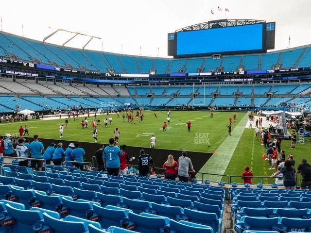 Bank of America Stadium - Section 119 Seat View