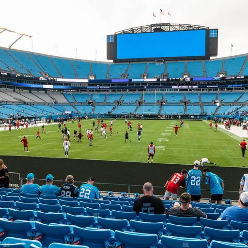 Bank of America Stadium - Section 120 Seat View