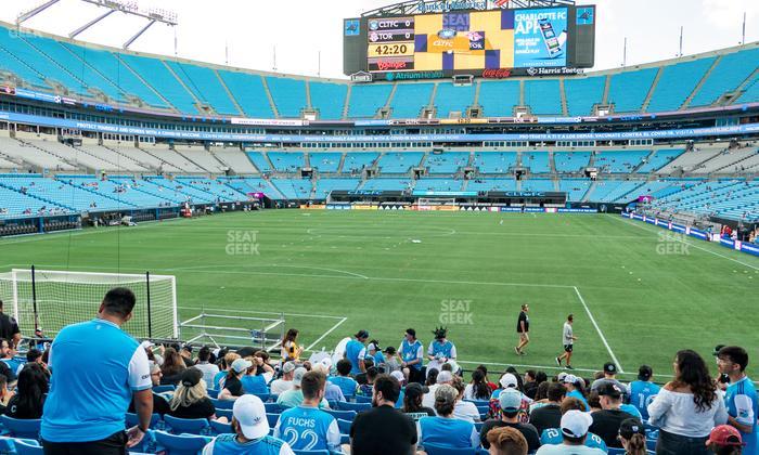 Bank of America Stadium - Section 120 Seat View