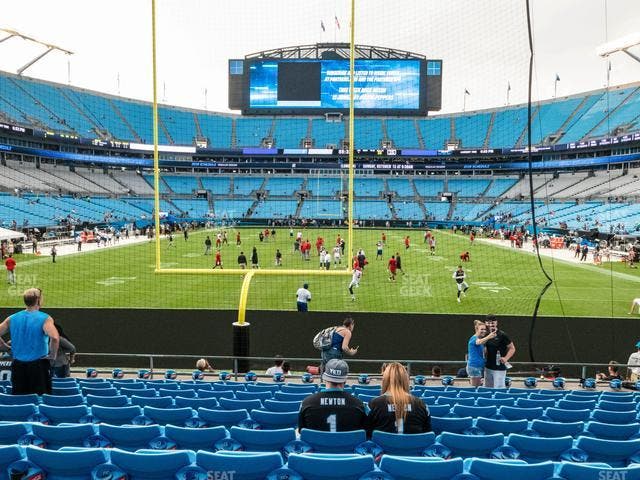 Bank of America Stadium - Section 121 Seat View