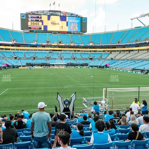 Bank of America Stadium - Section 122 Seat View