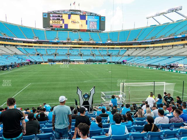 Bank of America Stadium - Section 122 Seat View