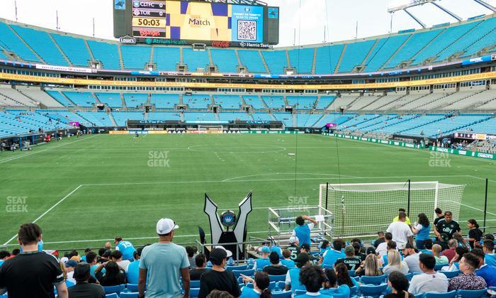 Bank of America Stadium - Section 122 Seat View