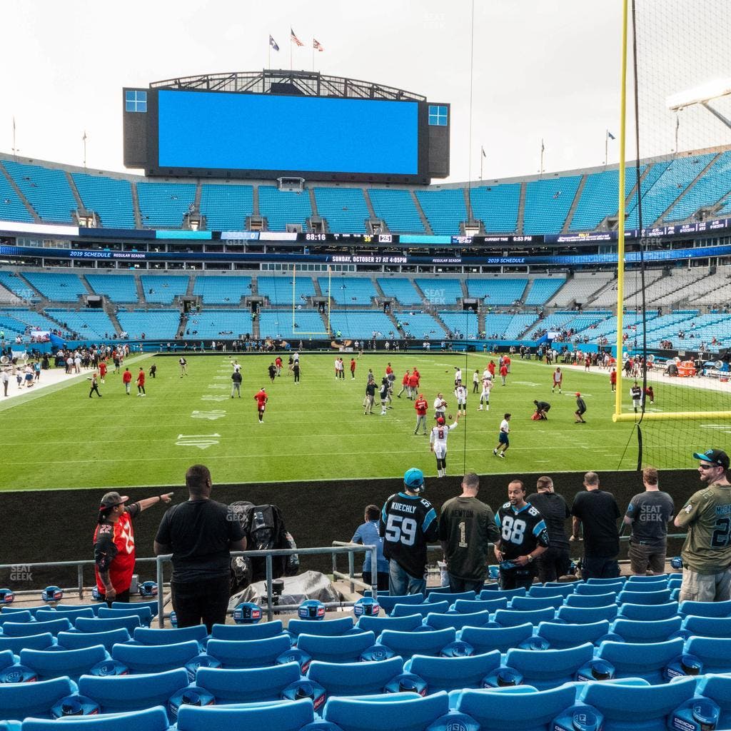 Bank of America Stadium - Section 122 Seat View