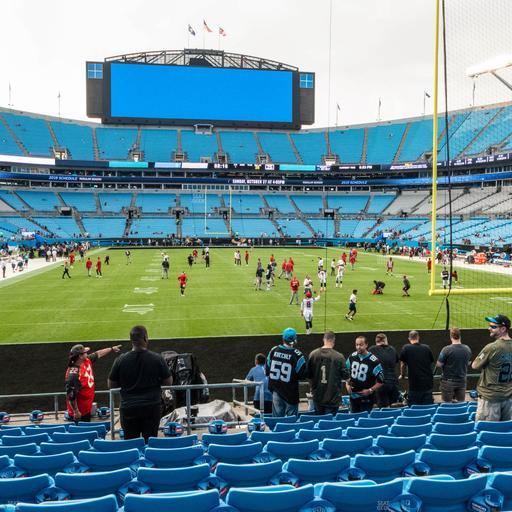 Bank of America Stadium - Section 122 Seat View