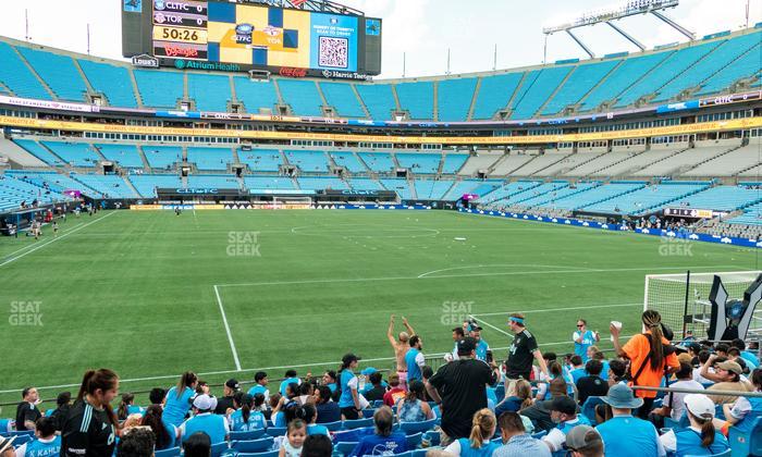 Bank of America Stadium - Section 123 Seat View