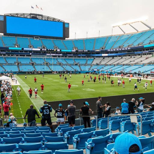 Bank of America Stadium - Section 124 Seat View