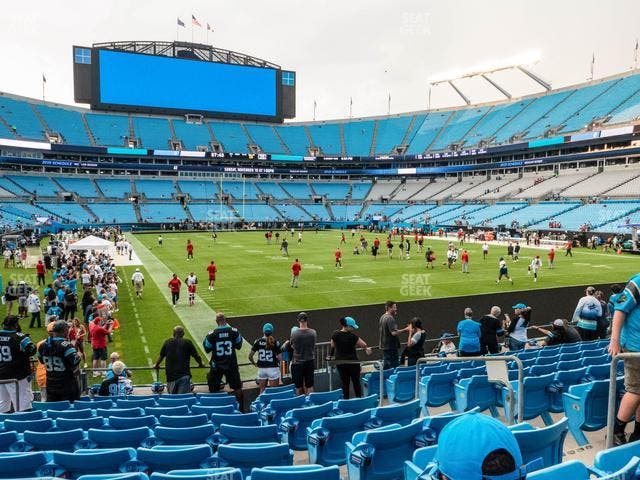 Bank of America Stadium - Section 124 Seat View