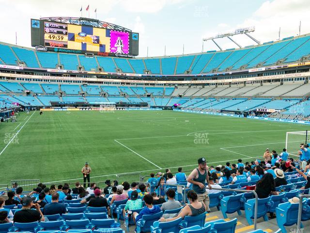 Bank of America Stadium - Section 124 Seat View