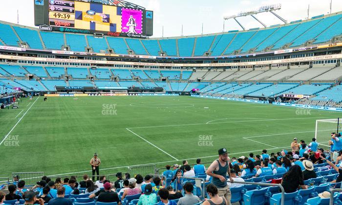 Bank of America Stadium - Section 124 Seat View