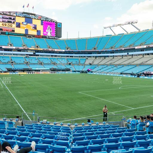 Bank of America Stadium - Section 125 Seat View