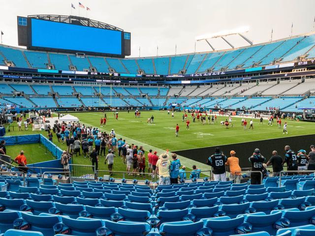 Bank of America Stadium - Section 125 Seat View