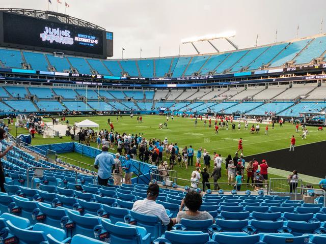 Bank of America Stadium - Section 126 Seat View