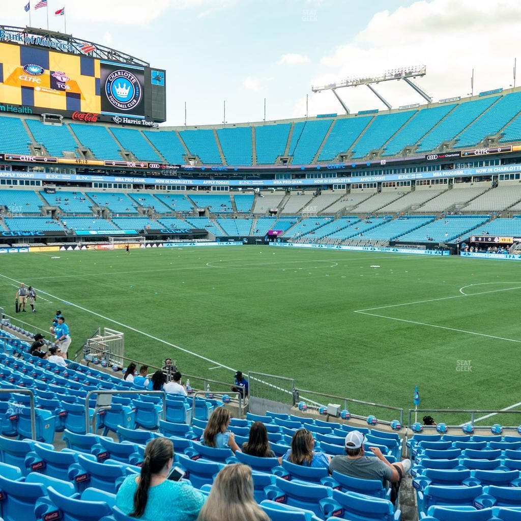 Bank of America Stadium - Section 126 Seat View