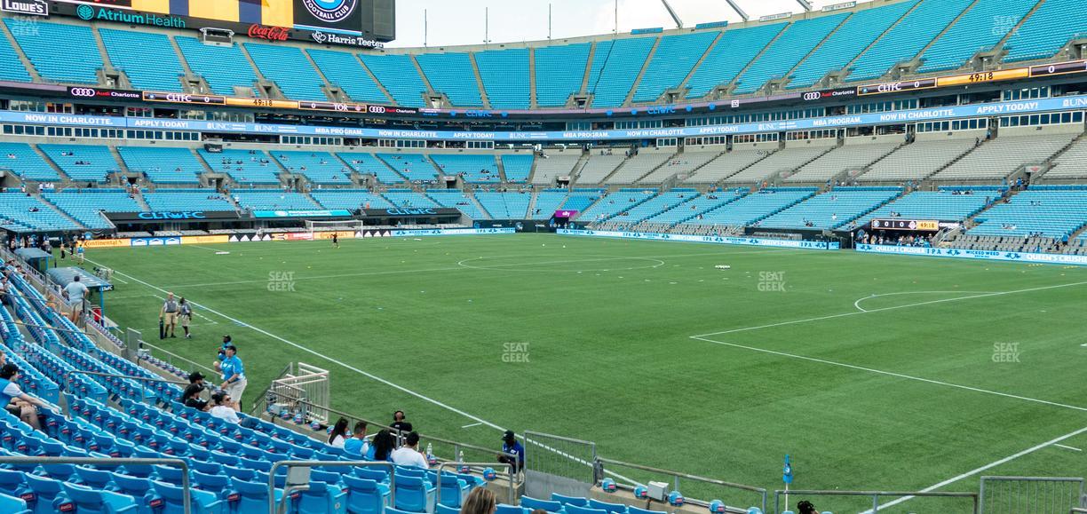 Bank of America Stadium - Section 126 Seat View