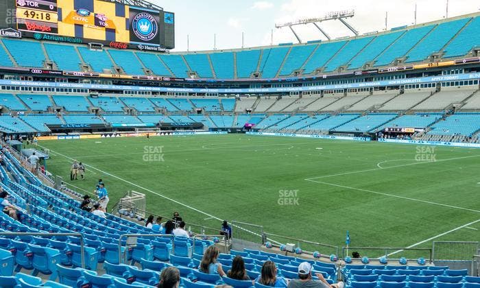 Bank of America Stadium - Section 126 Seat View