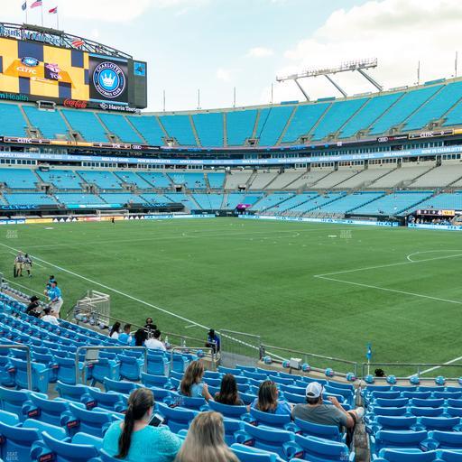Bank of America Stadium - Section 126 Seat View