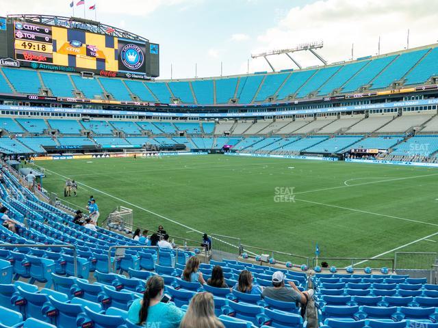 Bank of America Stadium - Section 126 Seat View