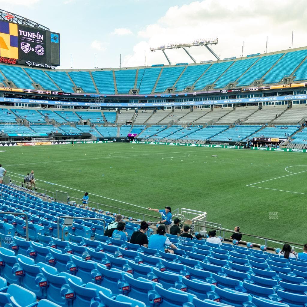Bank of America Stadium - Section 127 Seat View