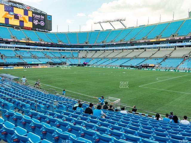 Bank of America Stadium - Section 127 Seat View