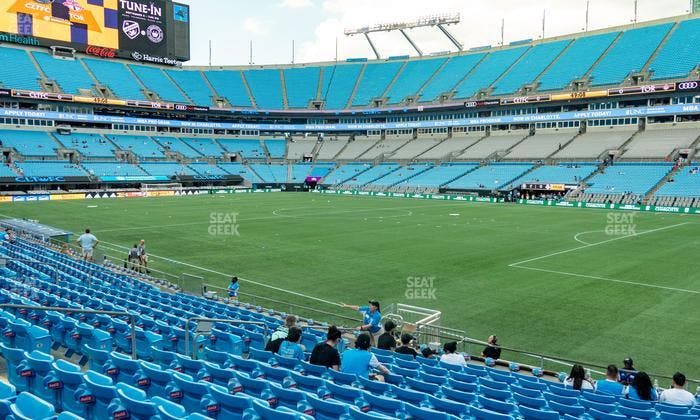 Bank of America Stadium - Section 127 Seat View