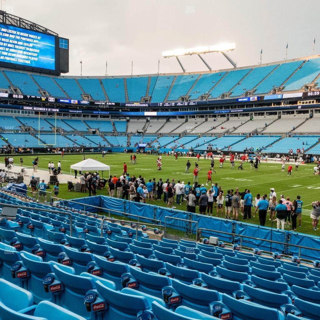Bank of America Stadium - Section 127 Seat View