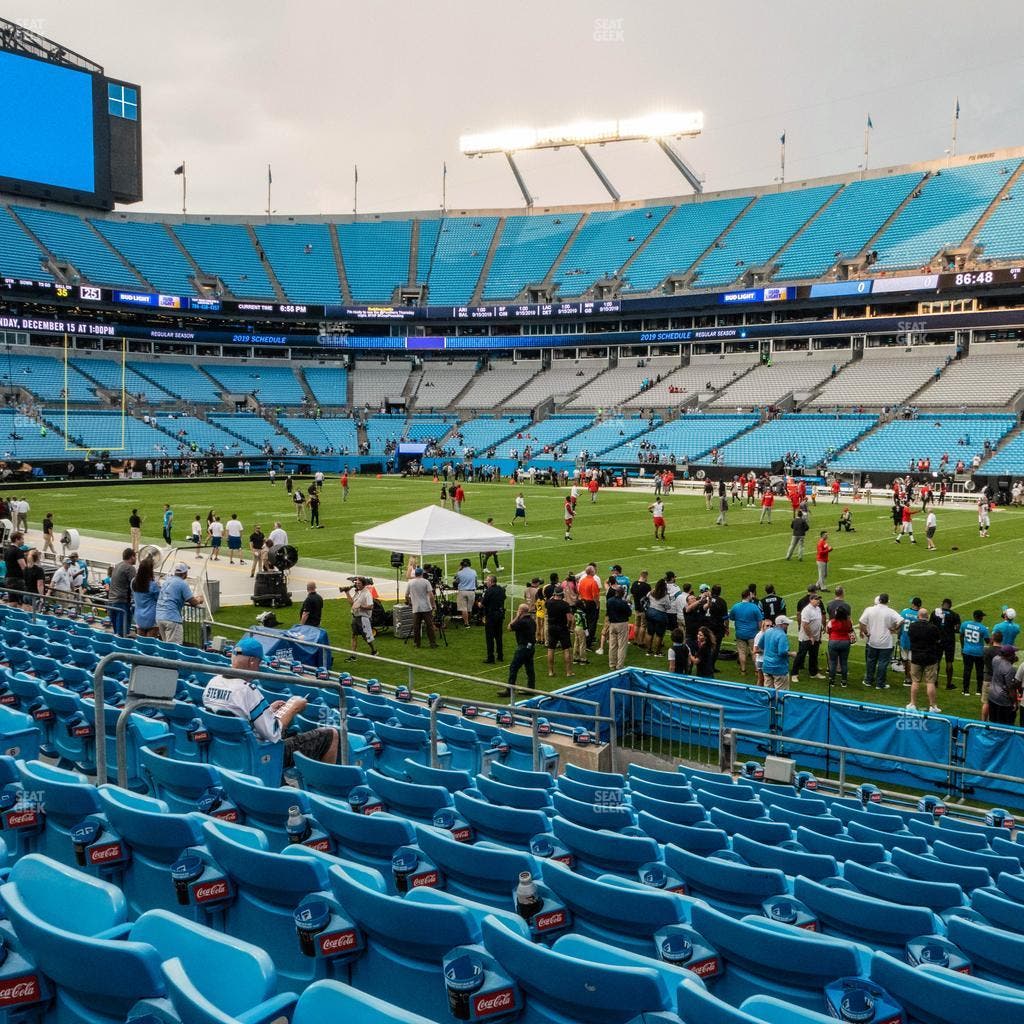 Bank of America Stadium - Section 128 Seat View