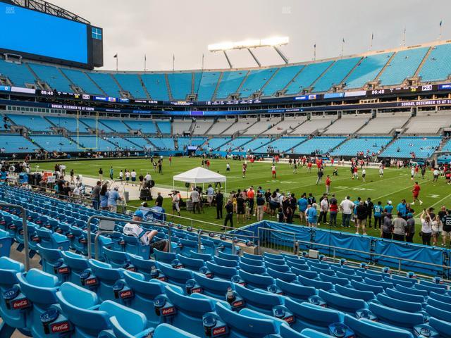 Bank of America Stadium - Section 128 Seat View
