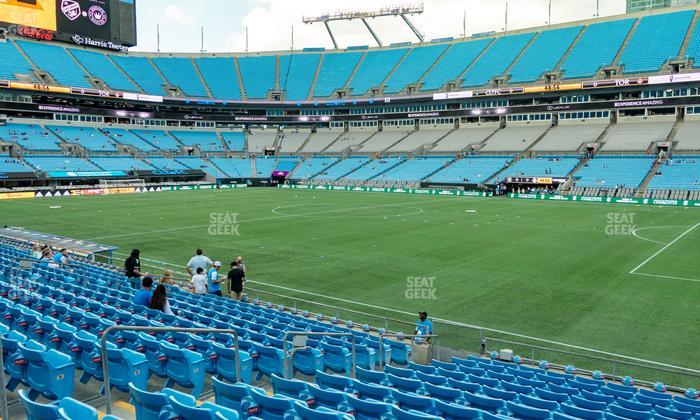 Bank of America Stadium - Section 128 Seat View