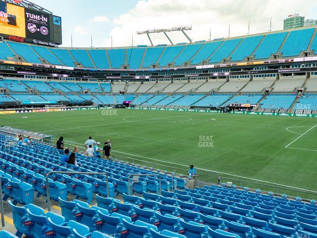 Bank of America Stadium - Section 128 Seat View