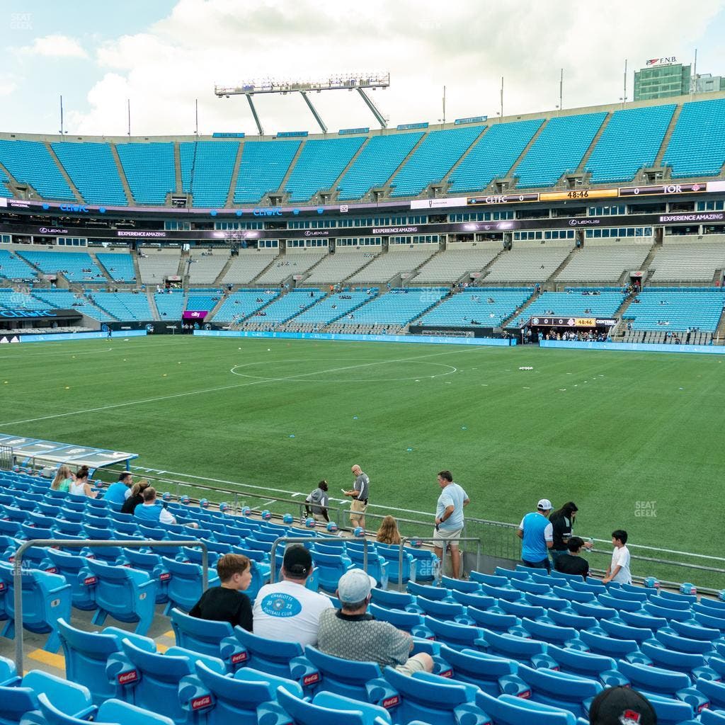 Bank of America Stadium - Section 129 Seat View