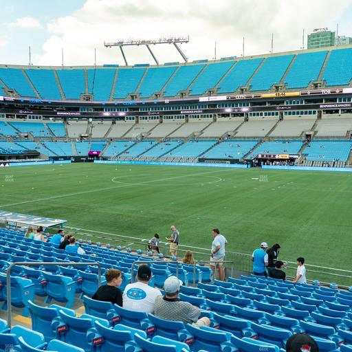 Bank of America Stadium - Section 129 Seat View