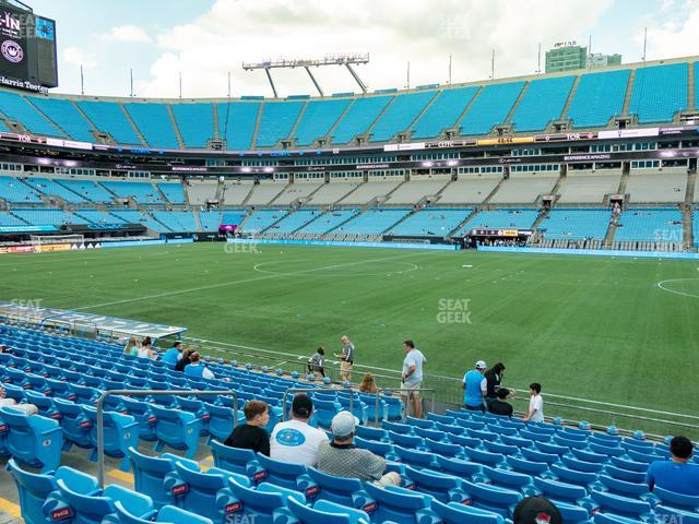 Bank of America Stadium - Section 129 Seat View