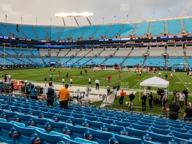 Bank of America Stadium - Section 130 Seat View
